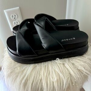 Forever 21 Bamboo Platform Sandals